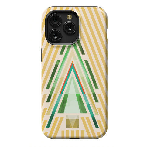 Geometric Summer Tree Phone Case